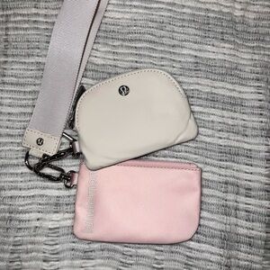 Lululemon dual pouch wristlet